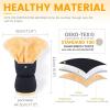 imageOrzbow Faux Sheepskin Stroller Gloves Universal Winter AntiFreeze Mittens for Stroller Handlebars Waterproof Warm Extra Thick HandMuff for Cold Weather Winter Stroller Accessories Light GreyBlack  Faux Sheepskin Liner