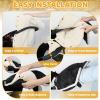 imageOrzbow Faux Sheepskin Stroller Gloves with Phone Pockets Winter Extra Thick Mittens for Baby Stroller Cozy ampamp Warm Antifreeze Hand Muff Easily Attaches to Stroller for Parents Caregivers Dark GrayBerber Fleece Lining  Black