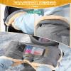 imageOrzbow Faux Sheepskin Stroller Gloves with Phone Pockets Winter Extra Thick Mittens for Baby Stroller Cozy ampamp Warm Antifreeze Hand Muff Easily Attaches to Stroller for Parents Caregivers Dark GrayFaux Sheepskin Lining  Gray