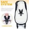 imageOrzbow Footmuff for Stroller Christmas GiftWeatherproof AntiKick Universal Toddler Sleeping BagRemovable Warm Coral Fleece Lined Stroller Bunting Bag Footmuff BlackBlackA
