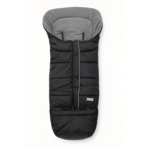 imageOrzbow Universal Footmuff for Baby Winter Warm Stroller Bunting Bag Waterproof Windproof Warm Coral Fleece Lined Toddler Sleeping Bag Light GreyBlack