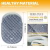 imageOrzbow Canopy Style Bunting Bag Weather in Car Seats and Strollers Infant Blanket Warm in WinterGreyGrey