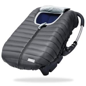imageOrzbow Winter Car Seat Cover  Baby Car Seat Cocoon Cover for Boys ampamp Girls Warm Carseat Canopy Cover to Protect Baby from Wind Rain ampamp Snow Waterproof Universal Fit for Infant Car Seat GreyDark Grey