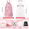 imageOrzbow AllSeason Baby Carrier Cover  Universal Waterproof ampamp Windproof Infant Carrier Cover with Rain and Sun Hood Baby Wearing Sling Cover with Pockets for All Season Grey RabbitPink