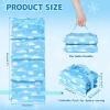 imageOrzbow Summer Car Seat Cooler Pad for Toddler with Removable Ice Pack Baby Cooling Mat for Child Car Seats and Strollers Portable Car Cooling Seat Ice Cushion Keeping Baby Cool in The Summer BlueBlue With 4 Ice Packs