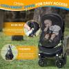 imageOrzbow Universal Mosquito Net for Stroller Baby Bug Net with TwoWay Zippers ampamp Storage Bag Breathable ampamp Foldable Mosquito Nets for Strollers Car Seat Bassinet Cradle Portable Mini Crib BlackStroller Net Shade Cover  Black