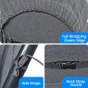 imageOrzbow Universal Mosquito Net for Stroller Baby Bug Net with TwoWay Zippers ampamp Storage Bag Breathable ampamp Foldable Mosquito Nets for Strollers Car Seat Bassinet Cradle Portable Mini Crib BlackStroller Net Cover  Dark Grey