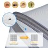 imageOrzbow Universal Mosquito Net for Stroller Baby Bug Net with TwoWay Zippers ampamp Storage Bag Breathable ampamp Foldable Mosquito Nets for Strollers Car Seat Bassinet Cradle Portable Mini Crib BlackStroller Net Cover  Dark Grey