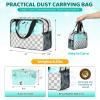 imageOrzbow Universal Stroller Cooling Pad Double Sided Car Seat Cooler Liner Gel Baby Cooling Pad Cushion for Strollers Car Seats High Chair Swing Cribs Keep Baby Cool in SummerBlue  Bear Pattern