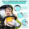 imageOrzbow Universal Stroller Cooling Pad Double Sided Car Seat Cooler Liner Gel Baby Cooling Pad Cushion for Strollers Car Seats High Chair Swing Cribs Keep Baby Cool in SummerGray  Stars Pattern