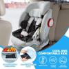 imageOrzbow Car Seat Cooling Pad with Waterproof Liner Gel Car Seat Cooler Pad for Babies Summer Potty Training Protector Mat Cushion for Carseats and Strollers Easy to Clean Reversible Cool BlueBlack w Bag