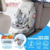 imageOrzbow Car Seat Cooling Pad with Waterproof Liner Gel Car Seat Cooler Pad for Babies Summer Potty Training Protector Mat Cushion for Carseats and Strollers Easy to Clean Reversible Cool BlueGray W Bag