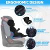 imageOrzbow Car Seat Cooling Pad with Waterproof Liner Gel Car Seat Cooler Pad for Babies Summer Potty Training Protector Mat Cushion for Carseats and Strollers Easy to Clean Reversible Cool BlueBlack