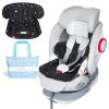 imageOrzbow Car Seat Cooling Pad with Waterproof Liner Gel Car Seat Cooler Pad for Babies Summer Potty Training Protector Mat Cushion for Carseats and Strollers Easy to Clean Reversible Cool BlueBlack w Bag