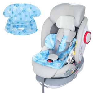 imageOrzbow Car Seat Cooling Pad with Waterproof Liner Gel Car Seat Cooler Pad for Babies Summer Potty Training Protector Mat Cushion for Carseats and Strollers Easy to Clean Reversible Cool BlueCool Blue