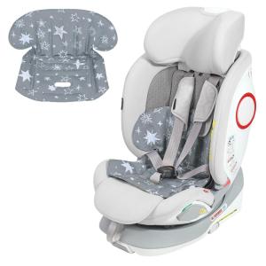 imageOrzbow Car Seat Cooling Pad with Waterproof Liner Gel Car Seat Cooler Pad for Babies Summer Potty Training Protector Mat Cushion for Carseats and Strollers Easy to Clean Reversible Cool BlueGray